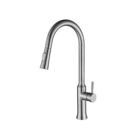 SS Single Lever Kitchen Mixer INOX