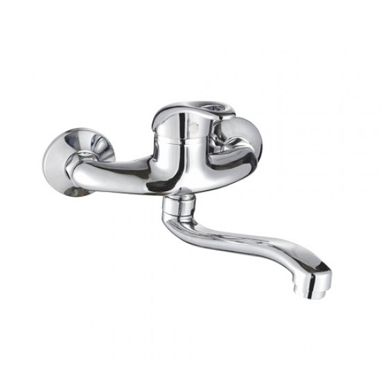 Single Lever Wall-Mounted Sink Mixer